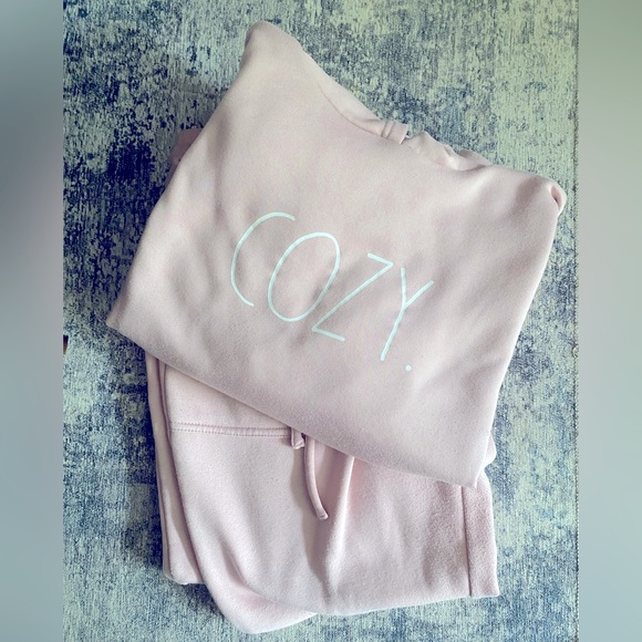 Rae Dunn Other - Rae Dunn “Cozy” lounge set in light pink